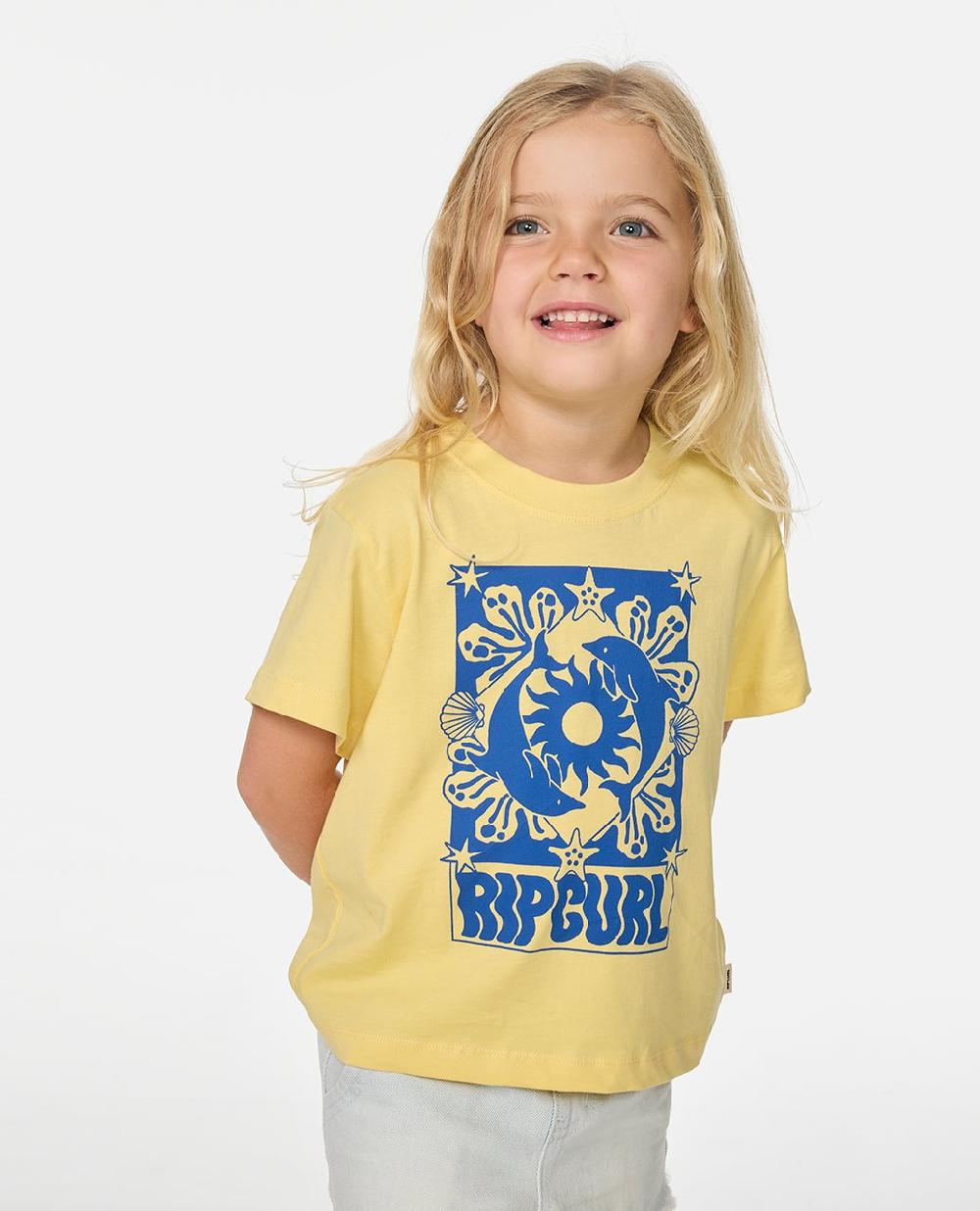 rip curl Sun Swell Dolphin Tee - Kids