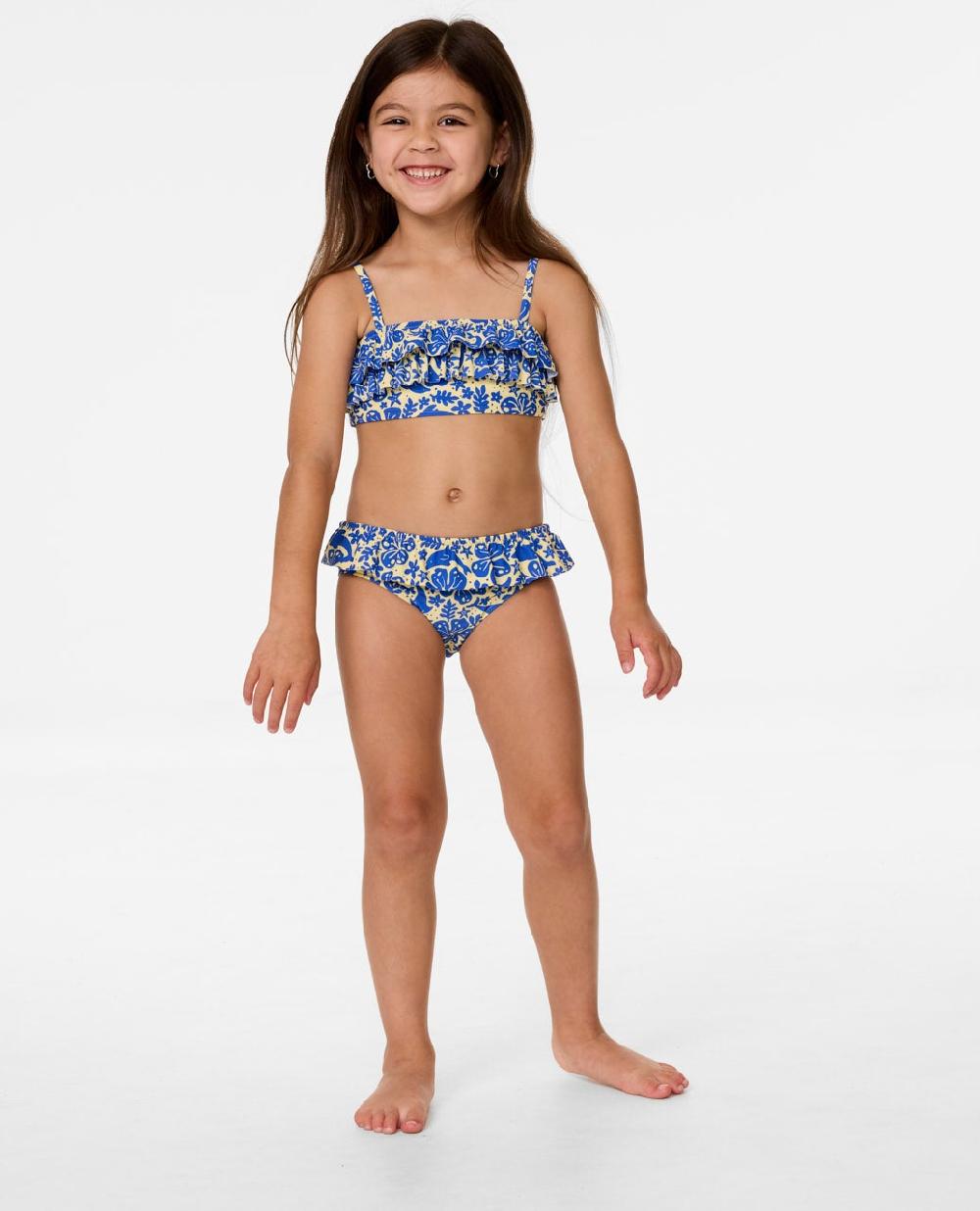 Rip Curl Sun Swell Frill Bikini - Kids