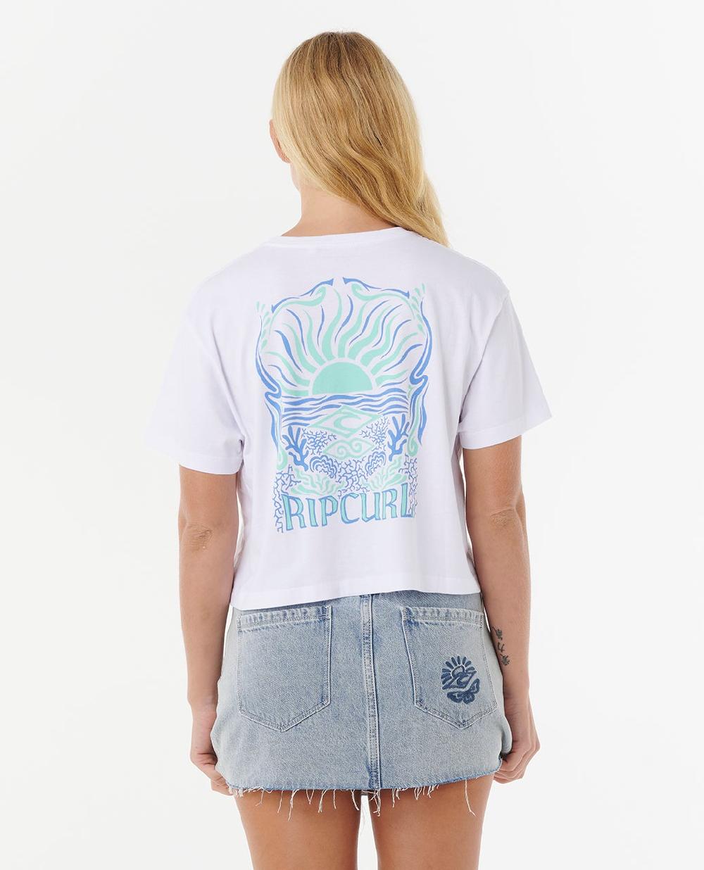 Rip Curl Sunrise Crop Tee