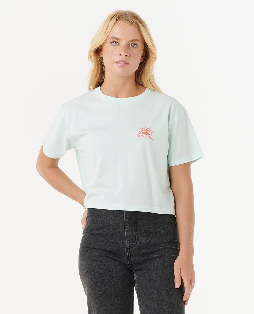 rip curl Sunrise Crop Tee