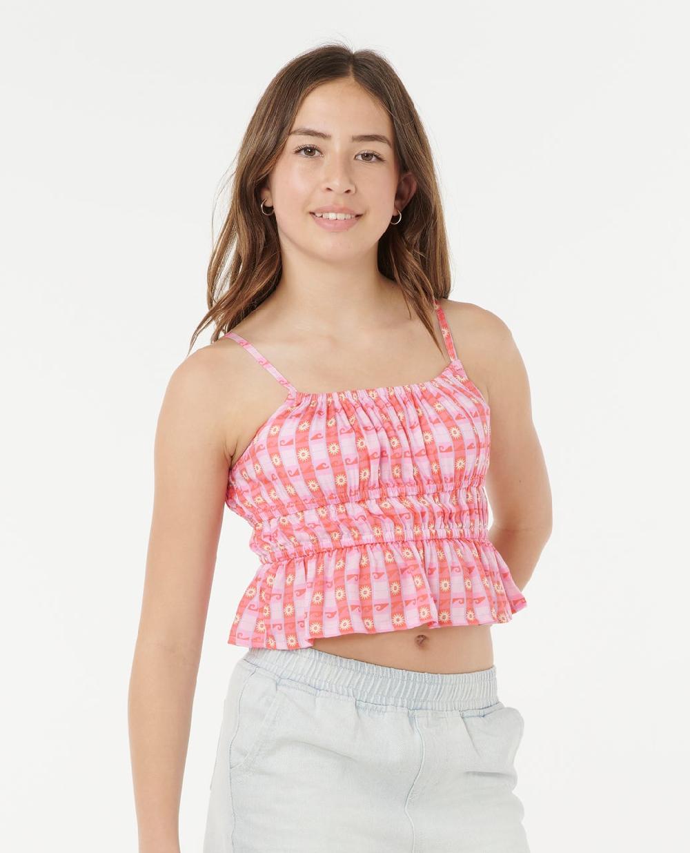 rip curl Sunset Check Cami - Kids