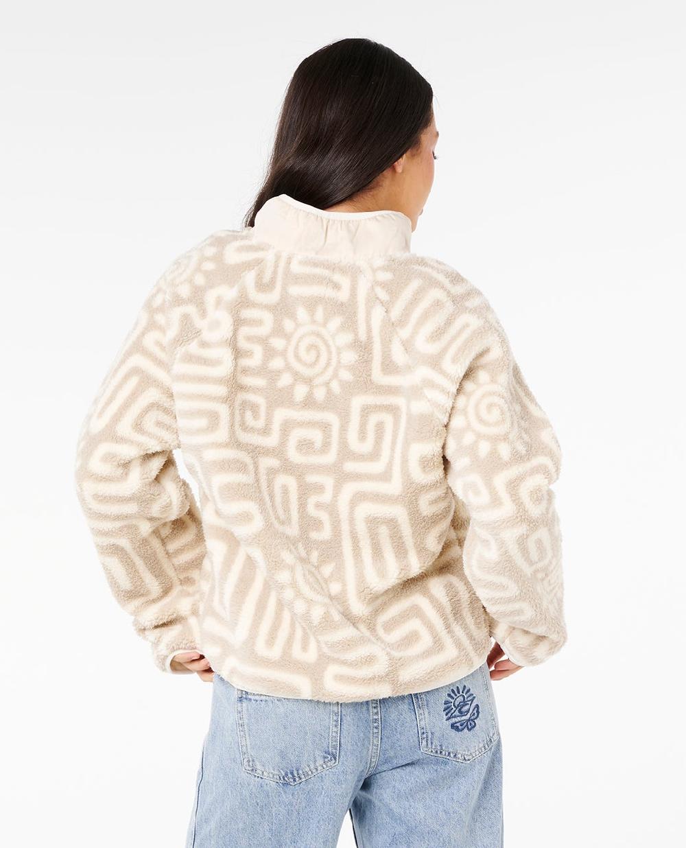 Rip Curl Sunset Luau 1/4 Zip Polar Fleece