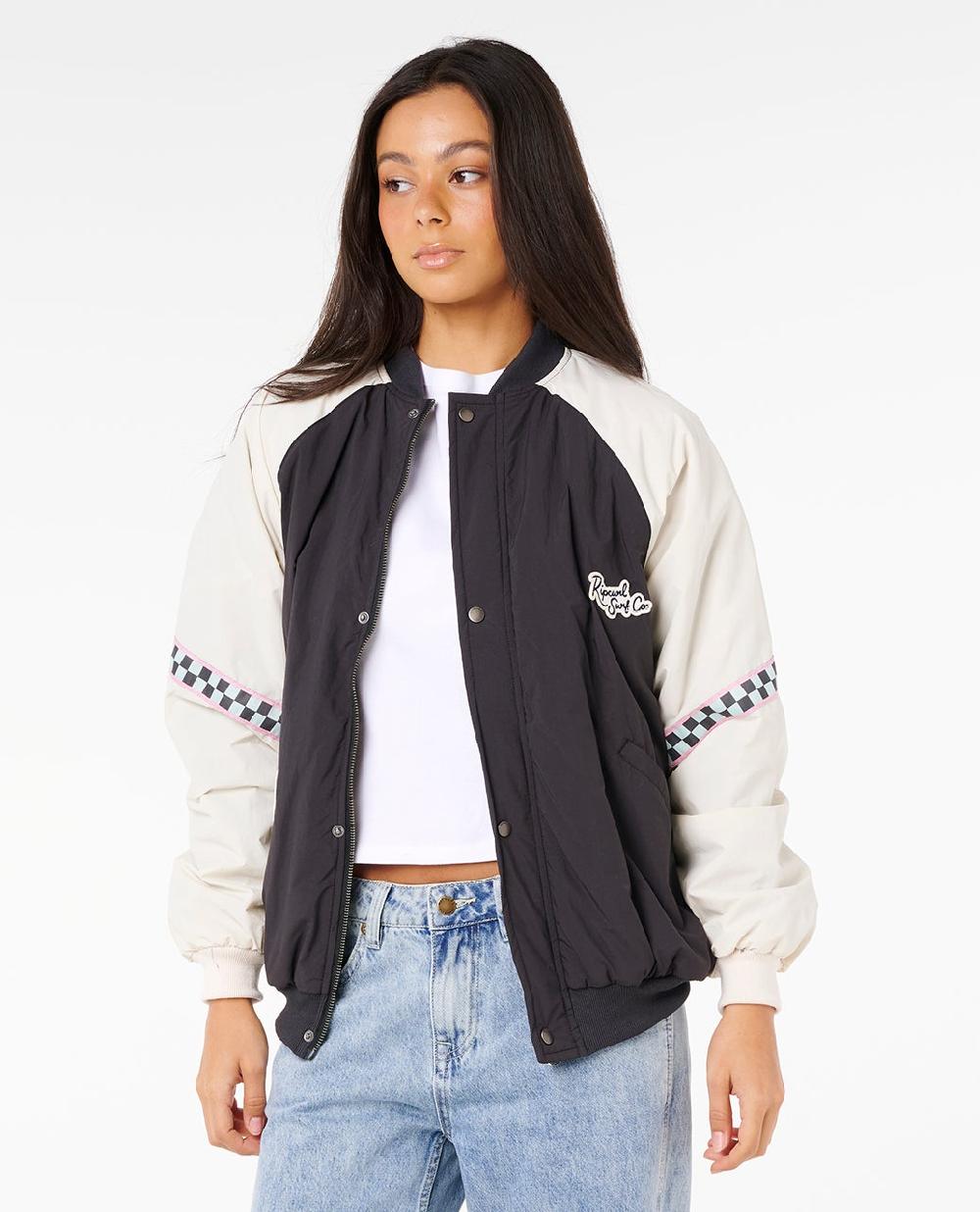 rip curl Sunset Luau Bomber Jacket