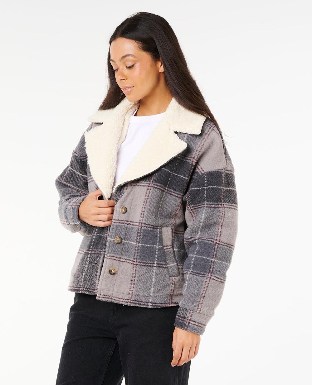 Rip Curl Sunset Luau Check Shacket