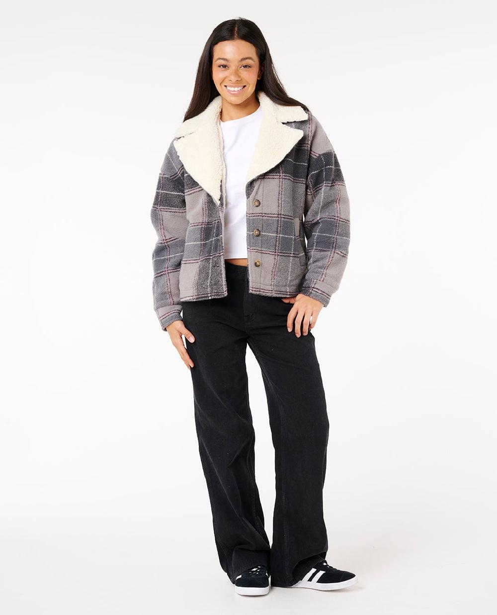 Rip Curl Sunset Luau Check Shacket