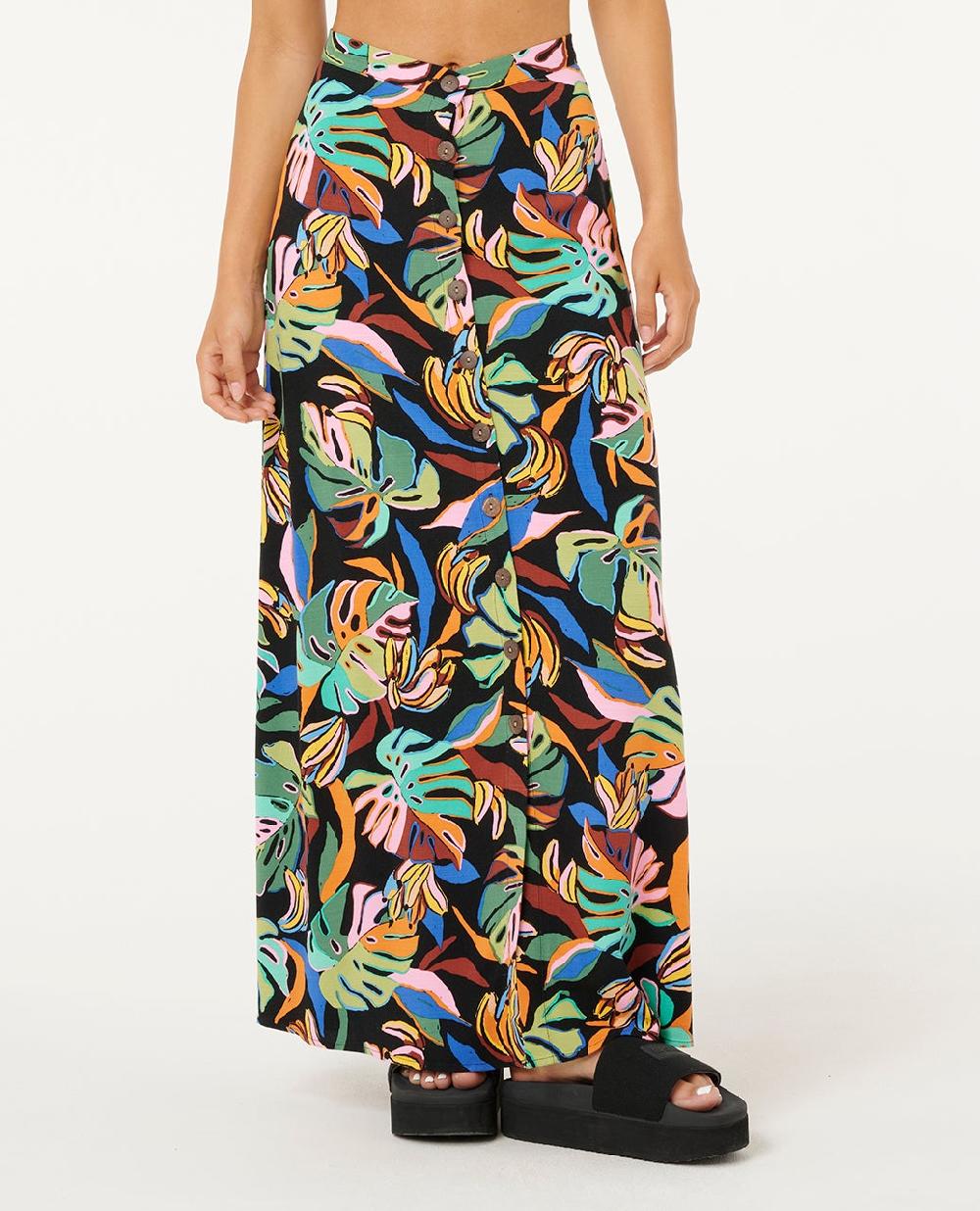 rip curl Sunset Luau Maxi Skirt