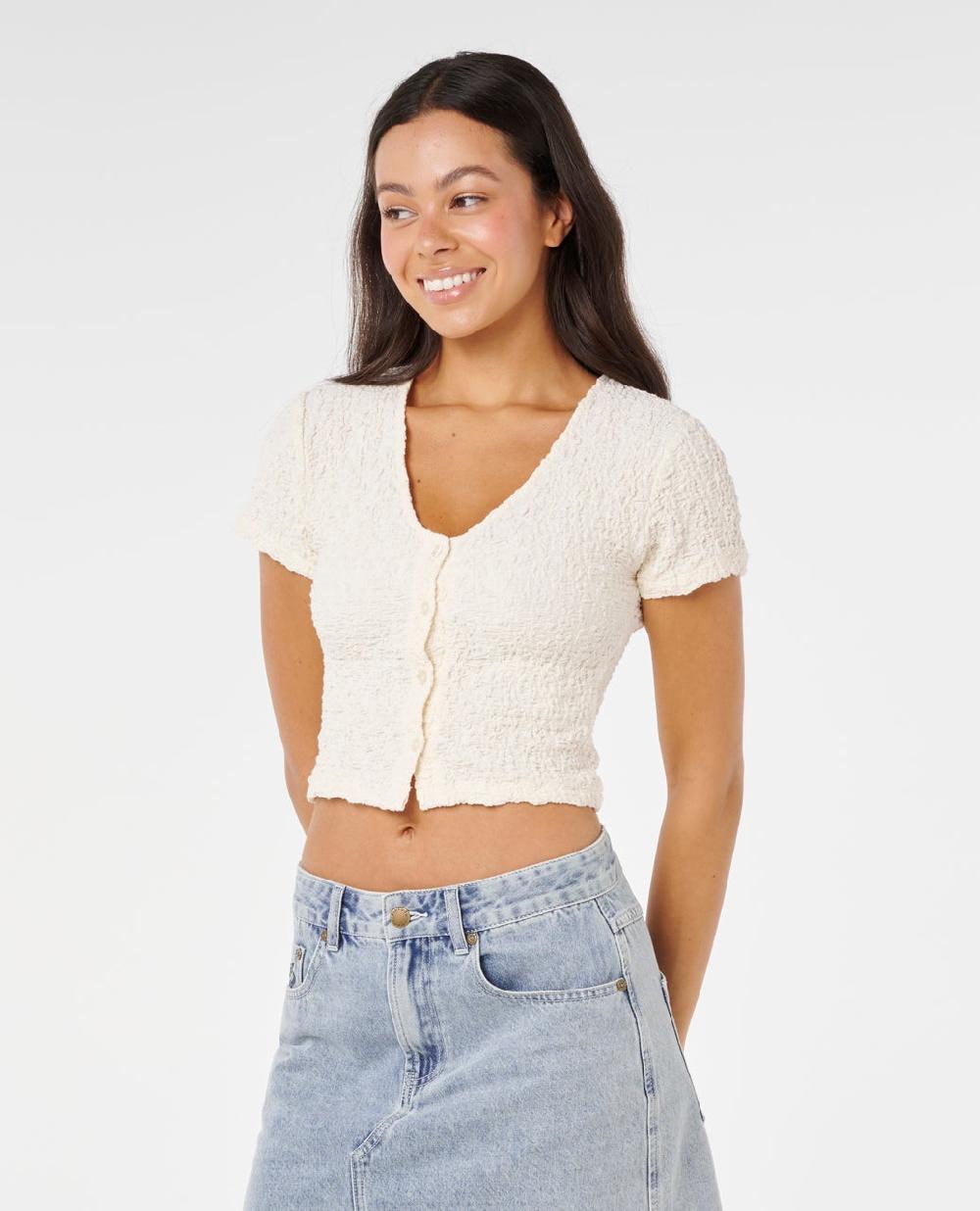 Rip Curl Sunset Luau Textured Tee