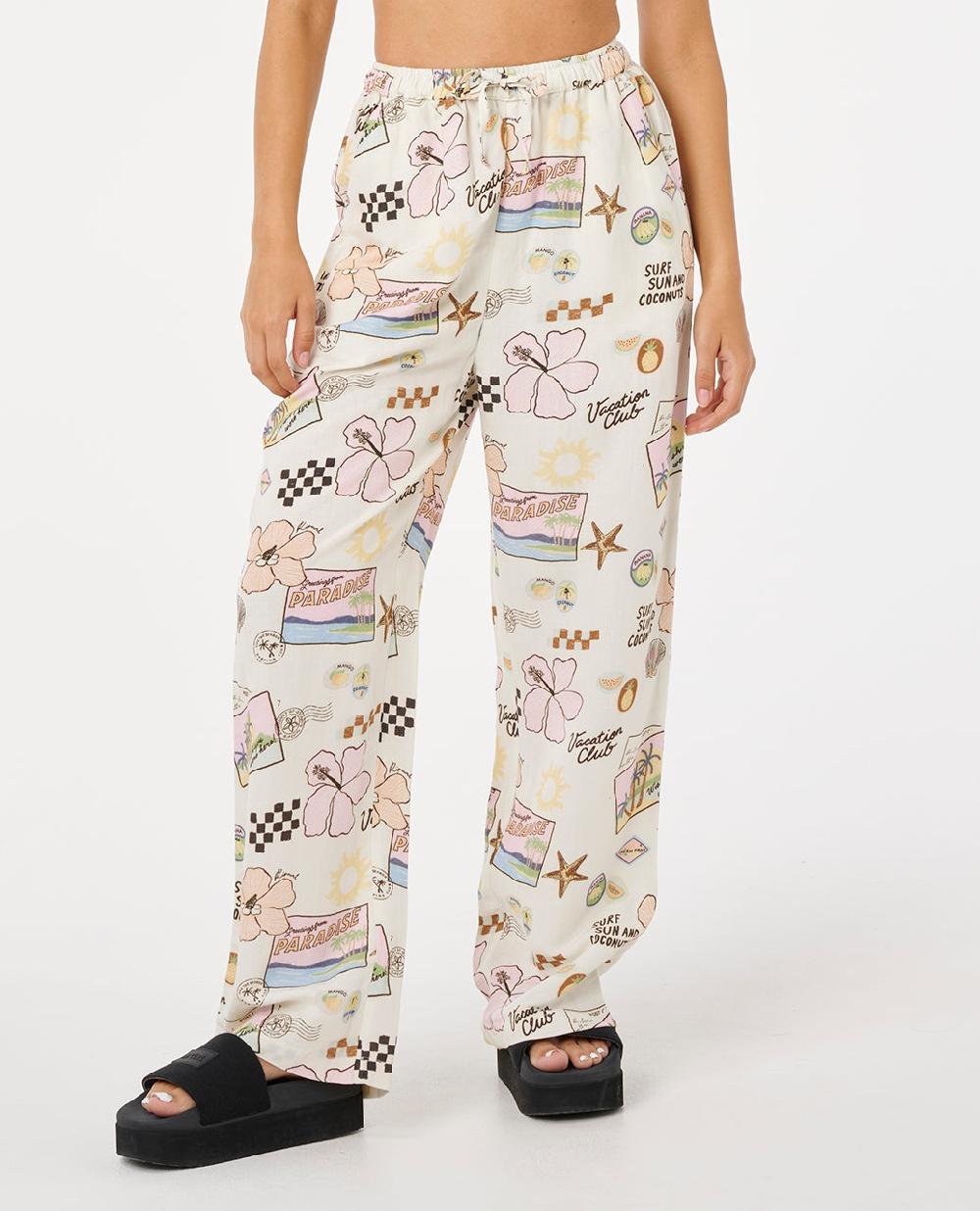 Rip Curl Sunset Luau Wide Leg Pants