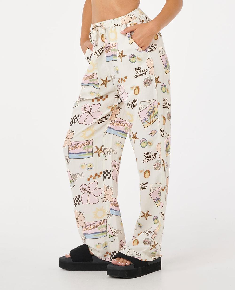 Rip Curl Sunset Luau Wide Leg Pants