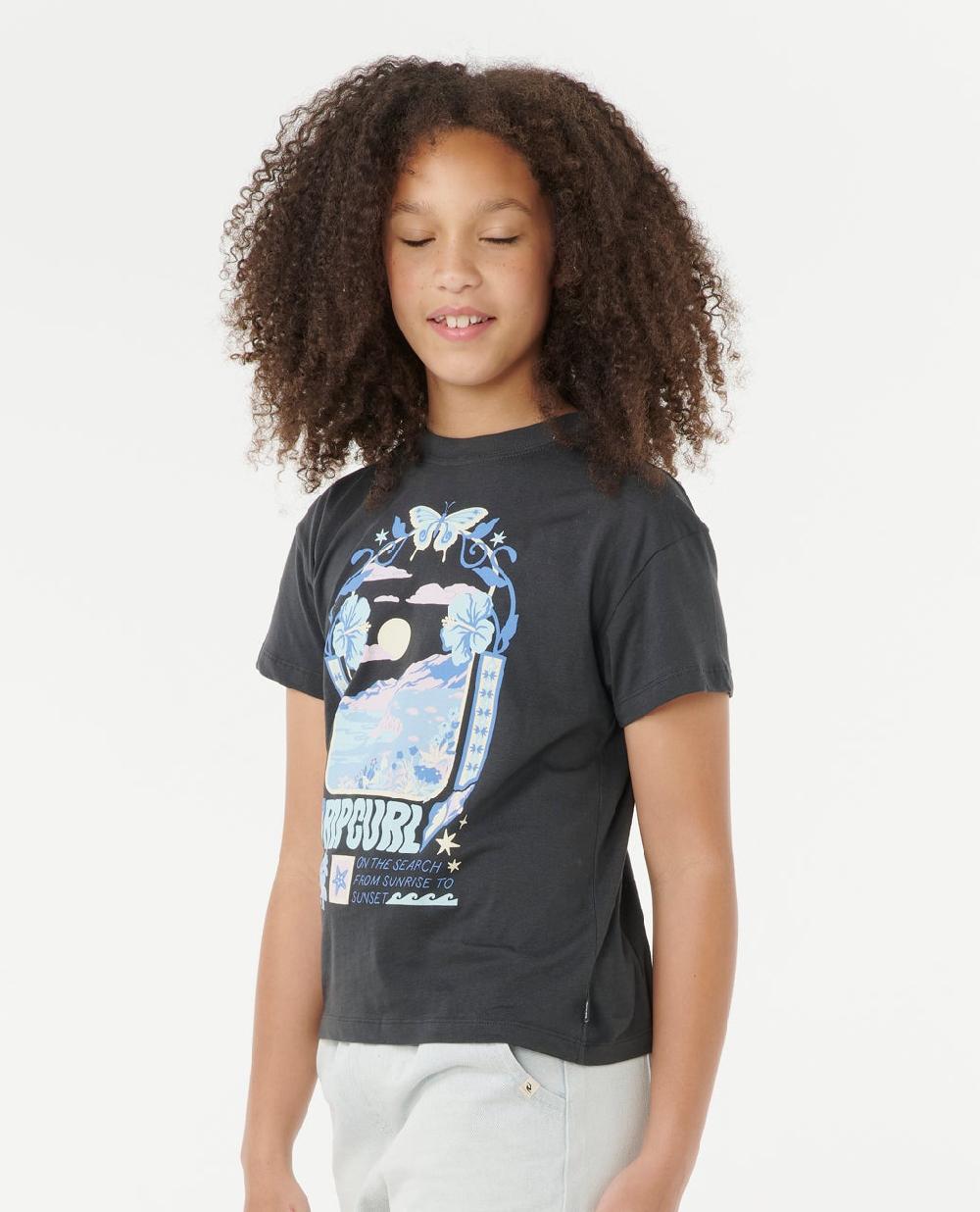 Rip Curl Sunset Skies Art Tee - Kids
