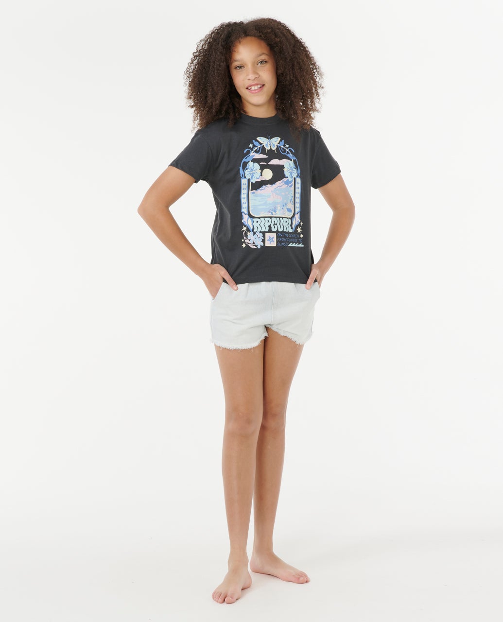 Rip Curl Sunset Skies Art Tee - Kids