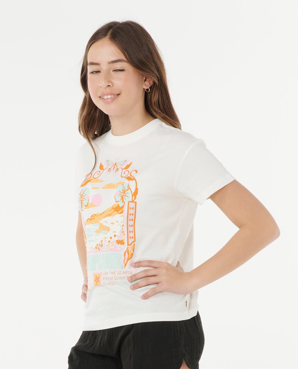 Rip Curl Sunset Skies Art Tee - Kids