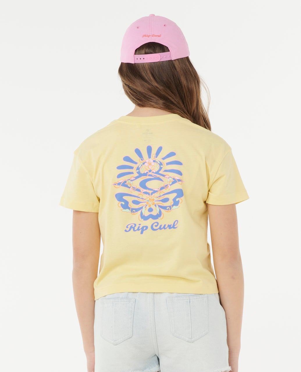 Rip Curl Sunset Skies Crop Tee - Kids