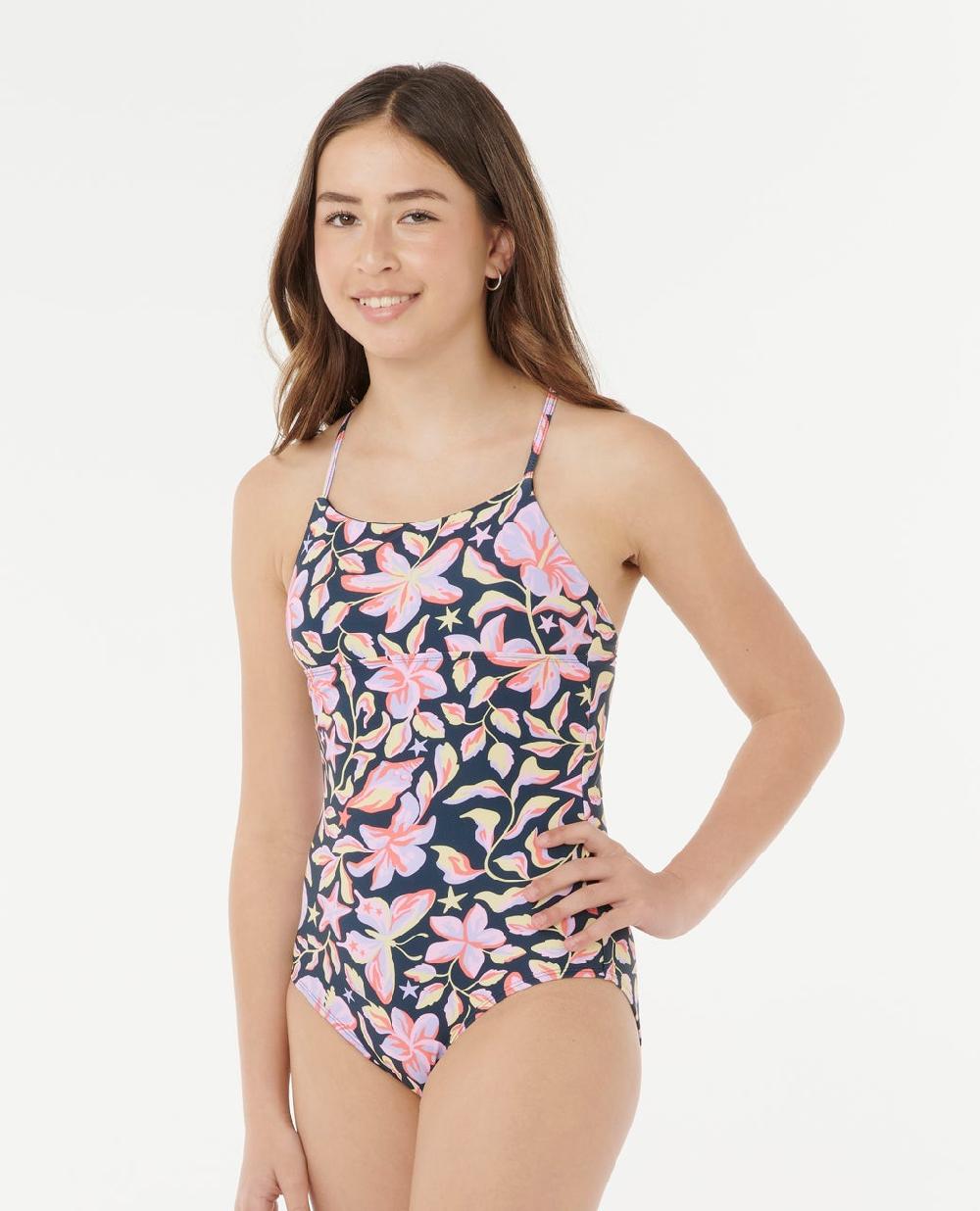 Rip Curl Sunset Skies One Piece Swimsuit - Kids