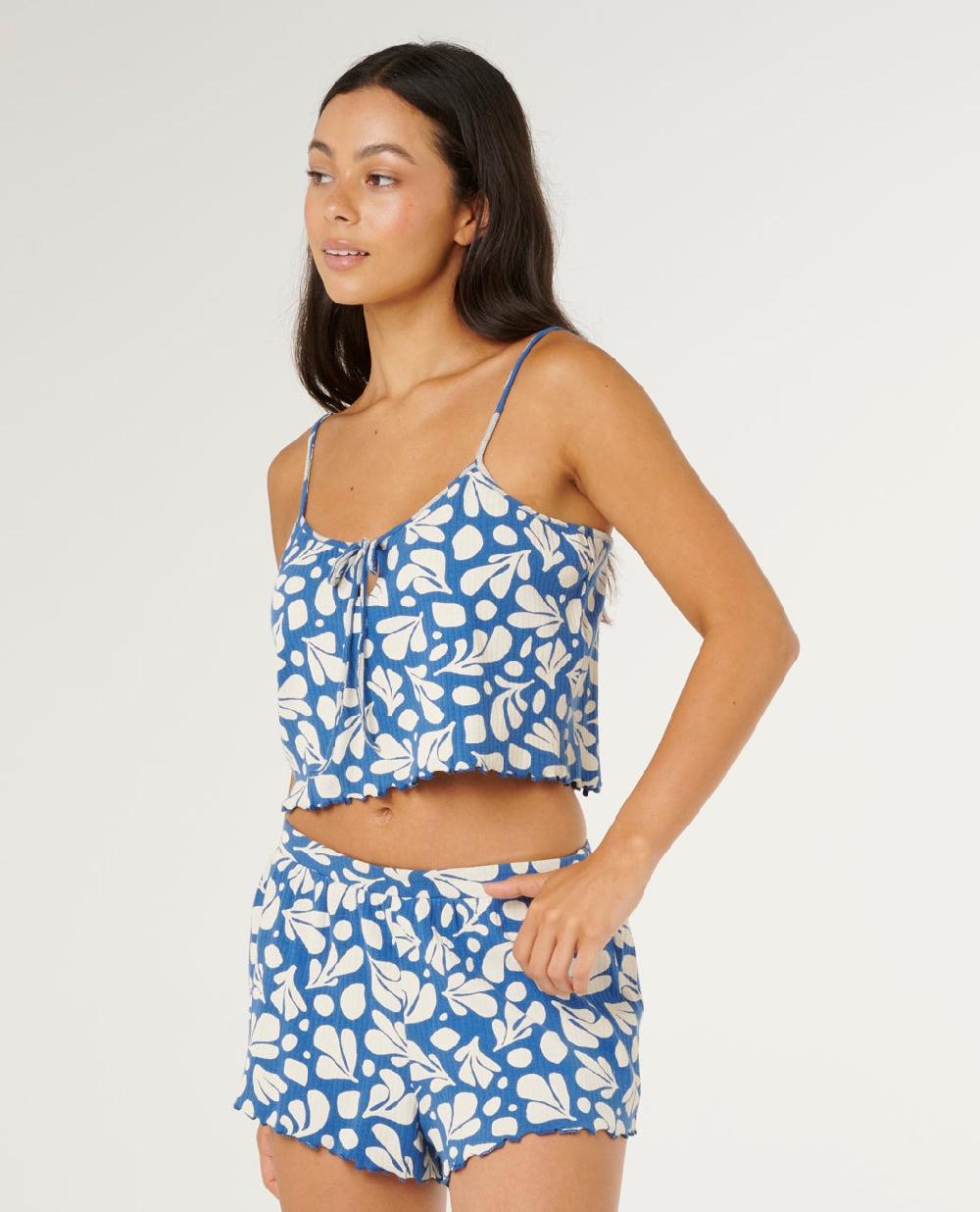 Rip Curl Surf Dreams Printed Rib Cami