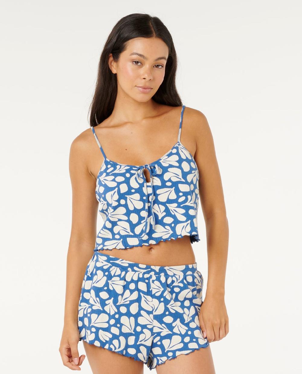 rip curl Surf Dreams Printed Rib Cami