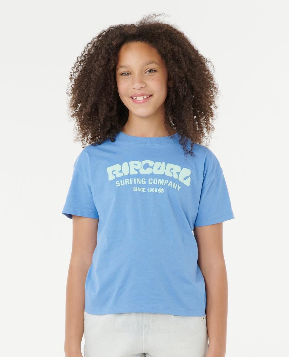 rip curl Surf Puff Relaxed Tee - Kids