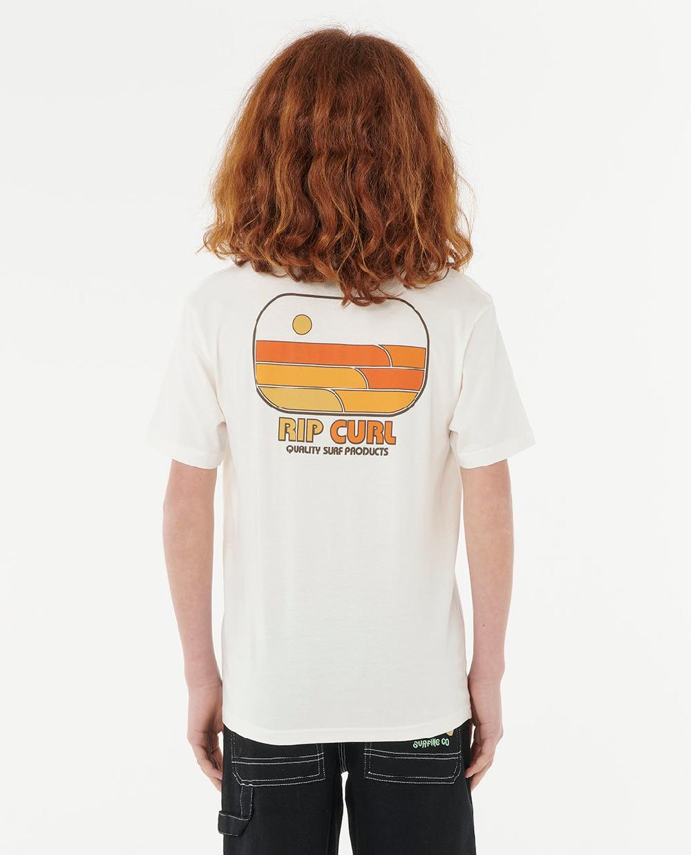 Rip Curl Surf Revival Lined Up Tee - Kids