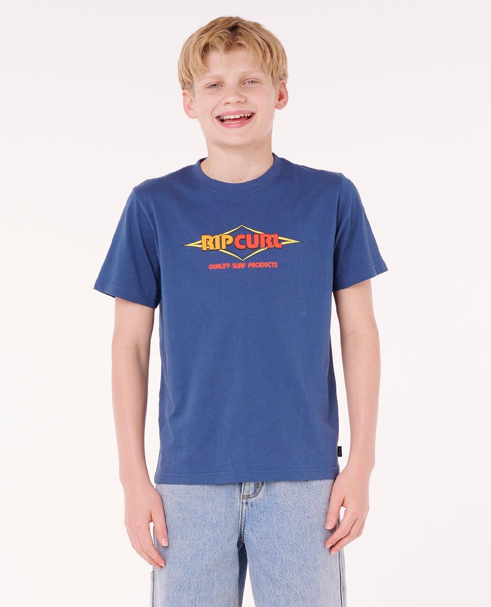 rip curl Surf Revival Logo Tee - Kids