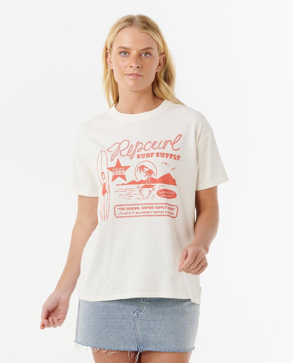 rip curl Surf Supply Relaxed Tee
