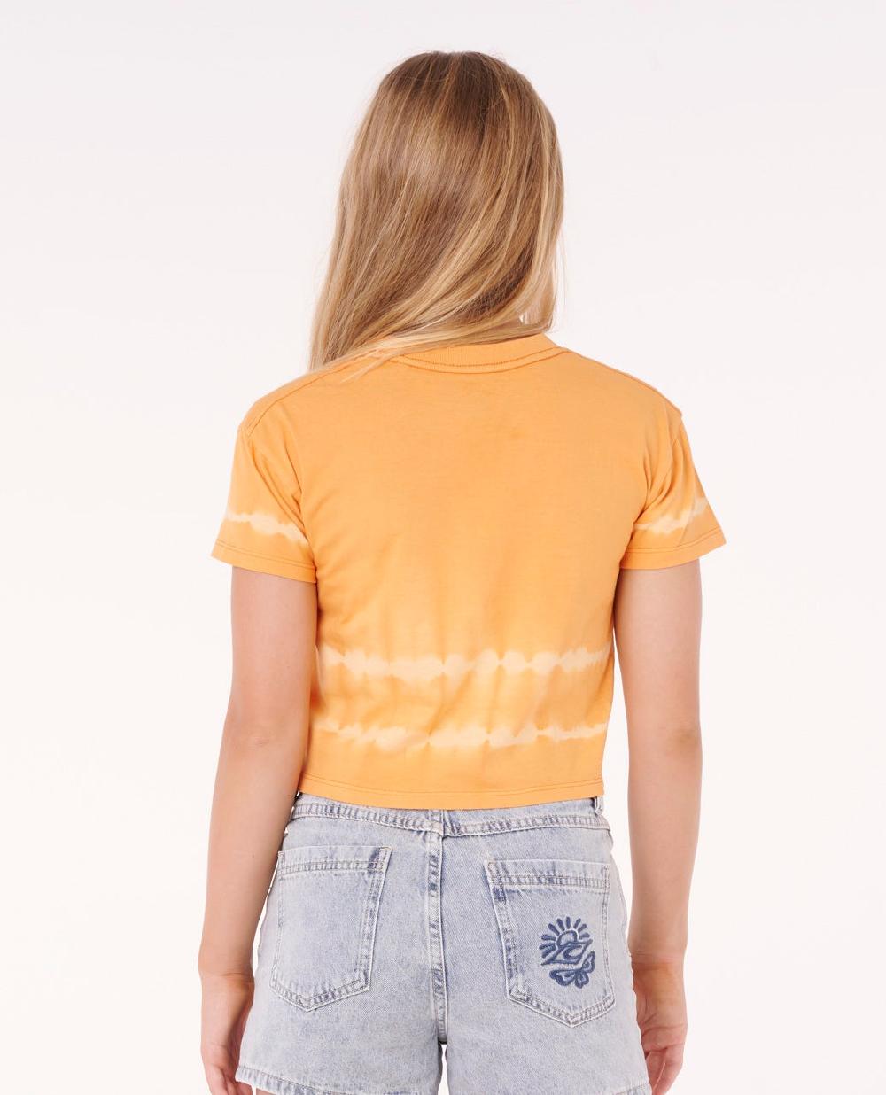 Rip Curl Ty Tie Dye Crop Tee - Kids