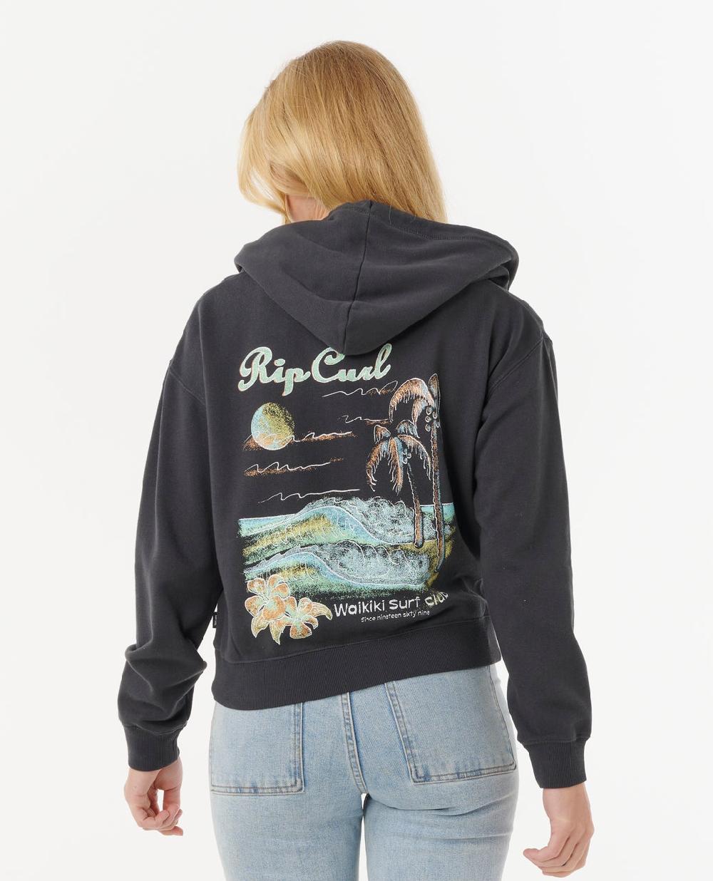 Rip Curl Waikiki Zip Through Hood