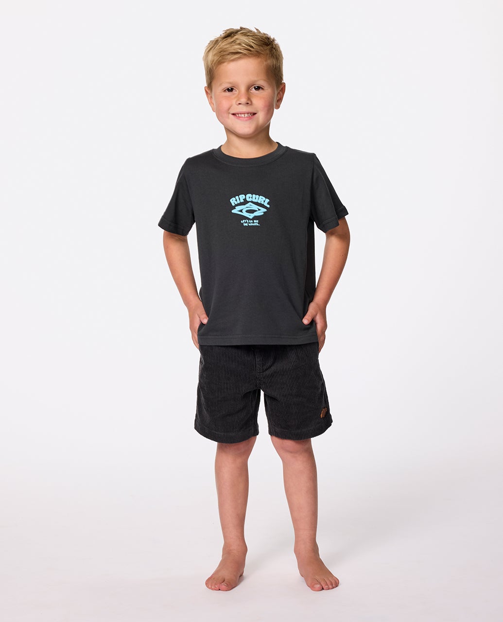 Rip Curl Wave Dayz Logo Tee - Kids
