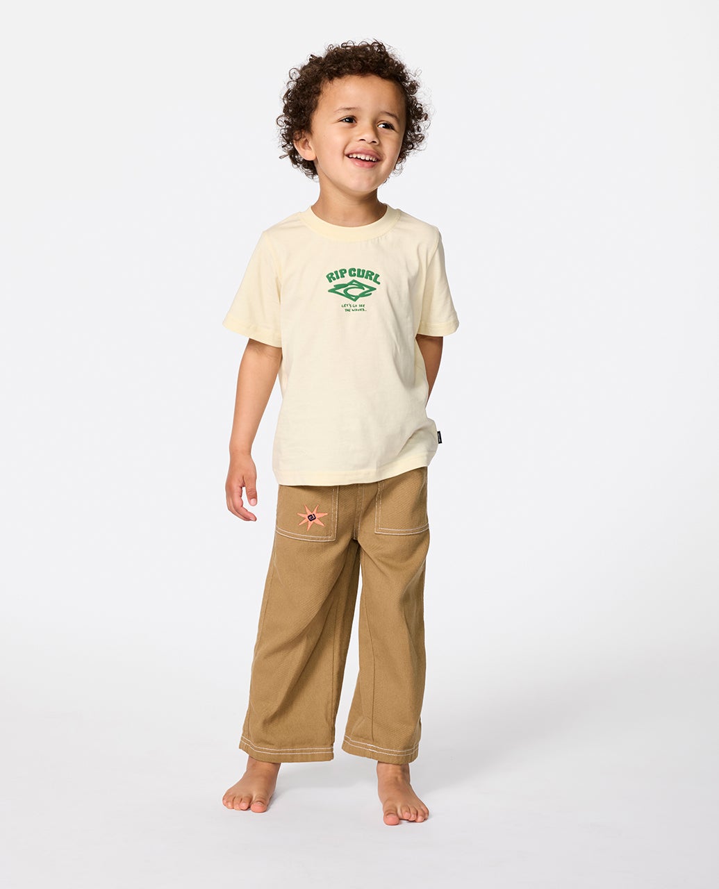 Rip Curl Wave Dayz Logo Tee - Kids