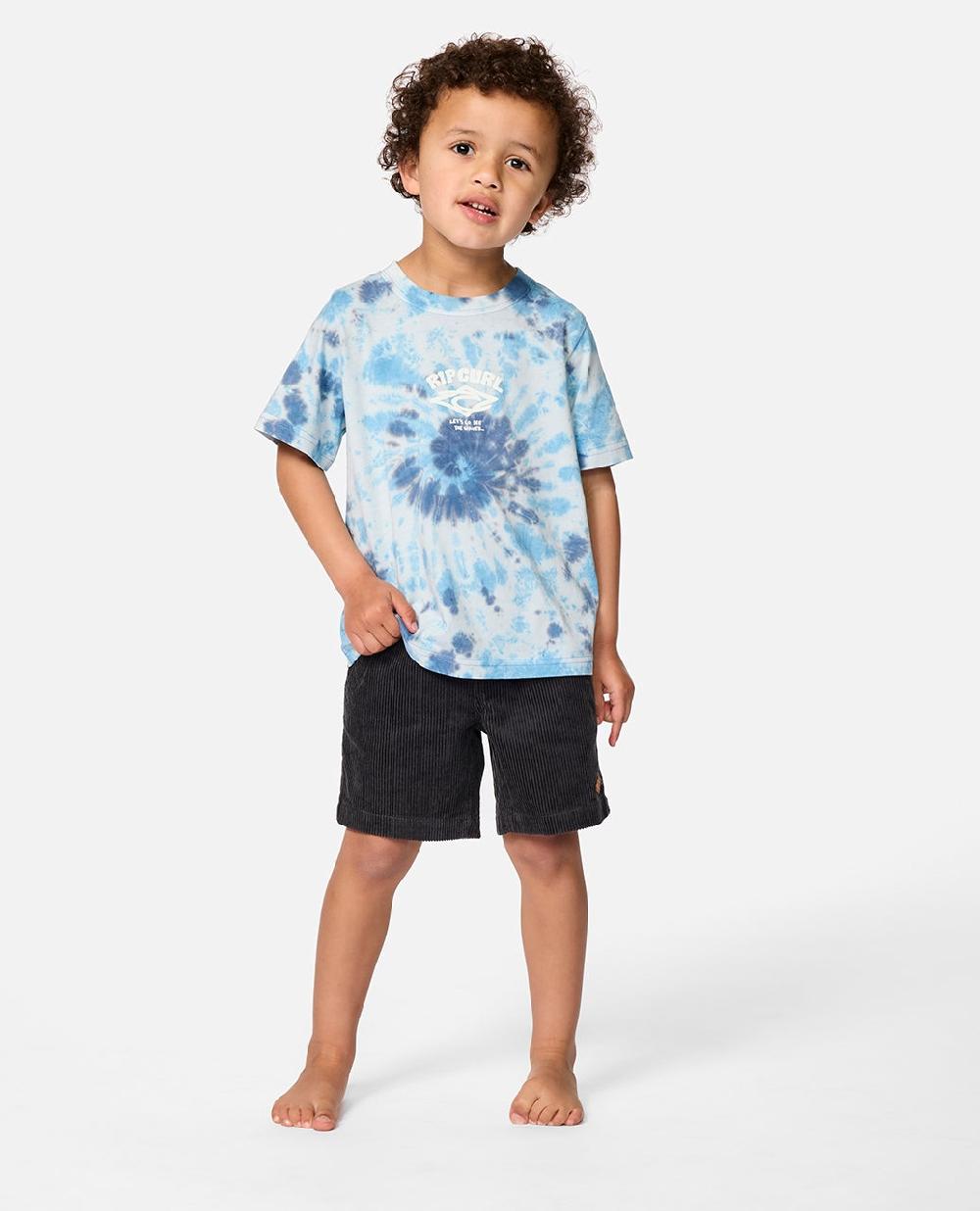 Rip Curl Wave Dayz Tie Dye Tee - Kids