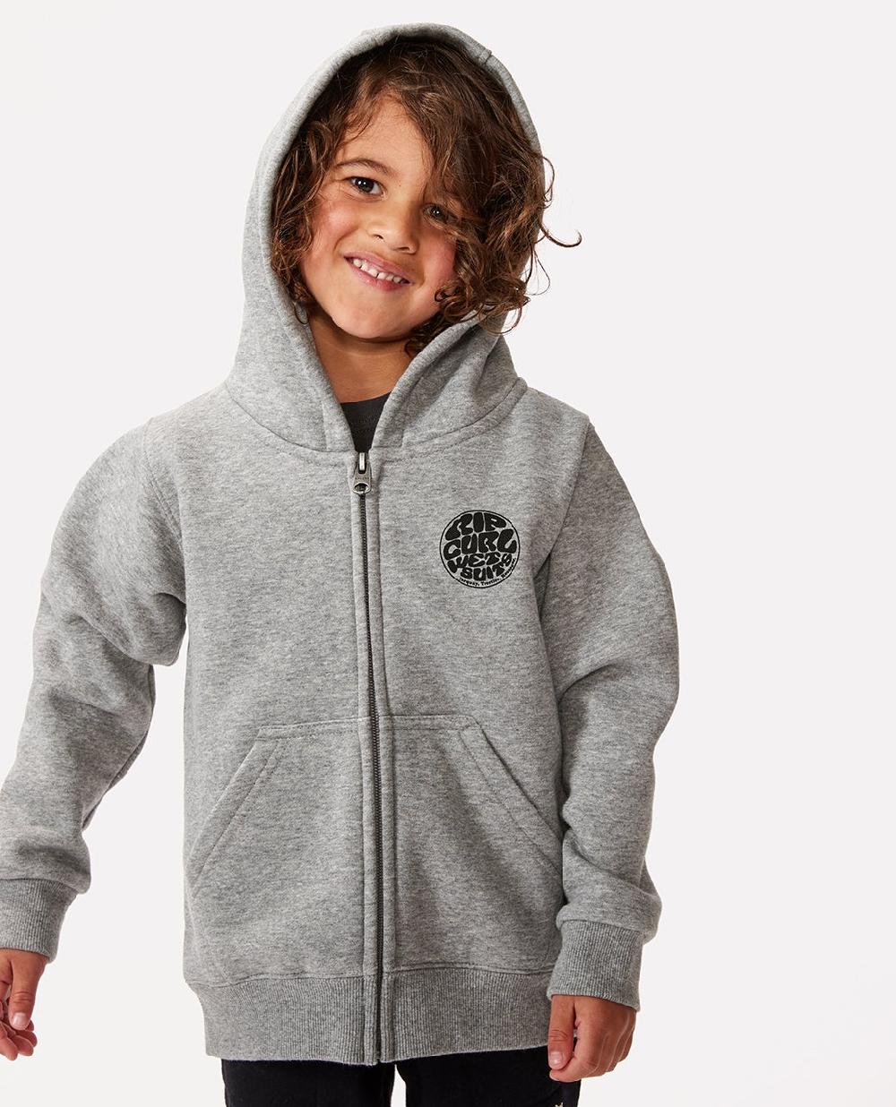 Rip Curl Wetsuit Icon Zip Through Hood - Kids
