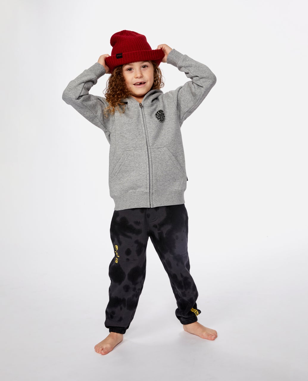 rip curl Wetsuit Icon Zip Through Hood - Kids