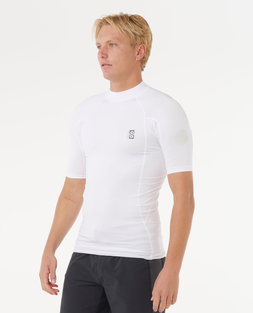 Rip Curl Search UPF50 Performance Short Sleeve Rash Vest