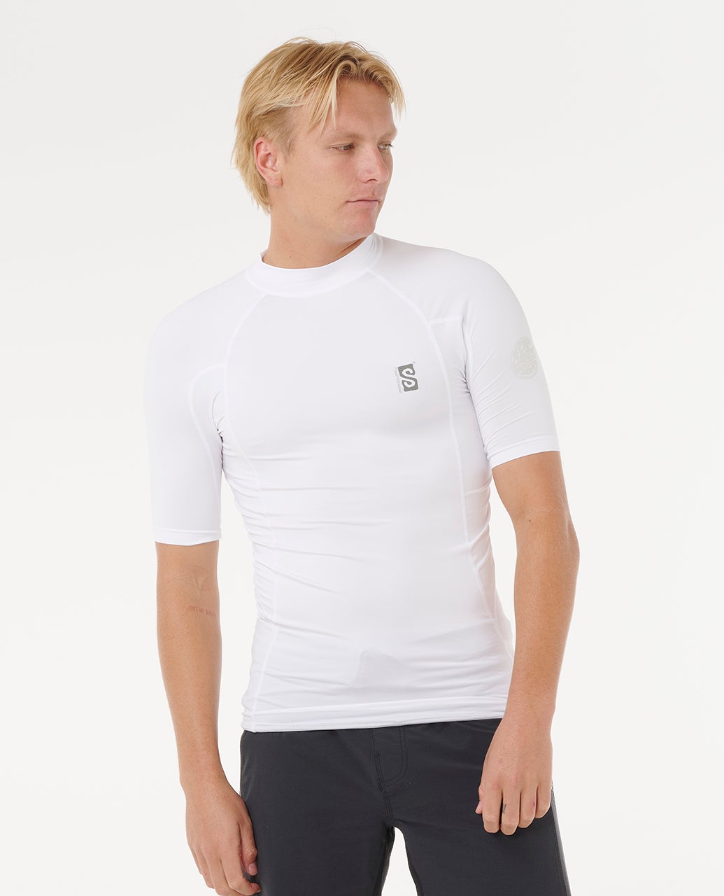 rip curl Search UPF50 Performance Short Sleeve Rash Vest