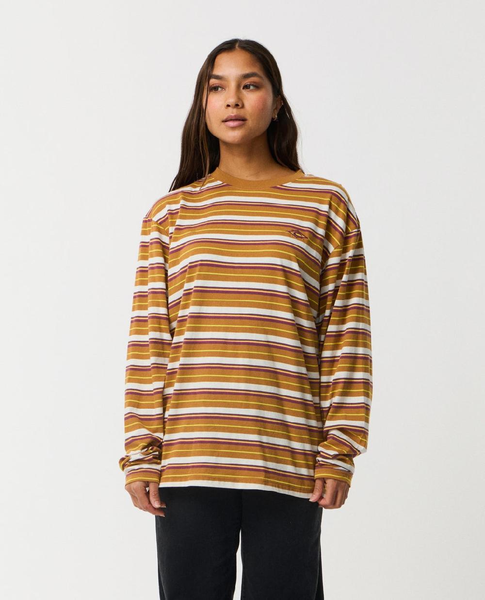 Rip Curl Stephanie Gilmore Stripe OG Long Sleeve Tee