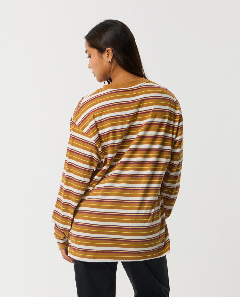 Rip Curl Stephanie Gilmore Stripe OG Long Sleeve Tee