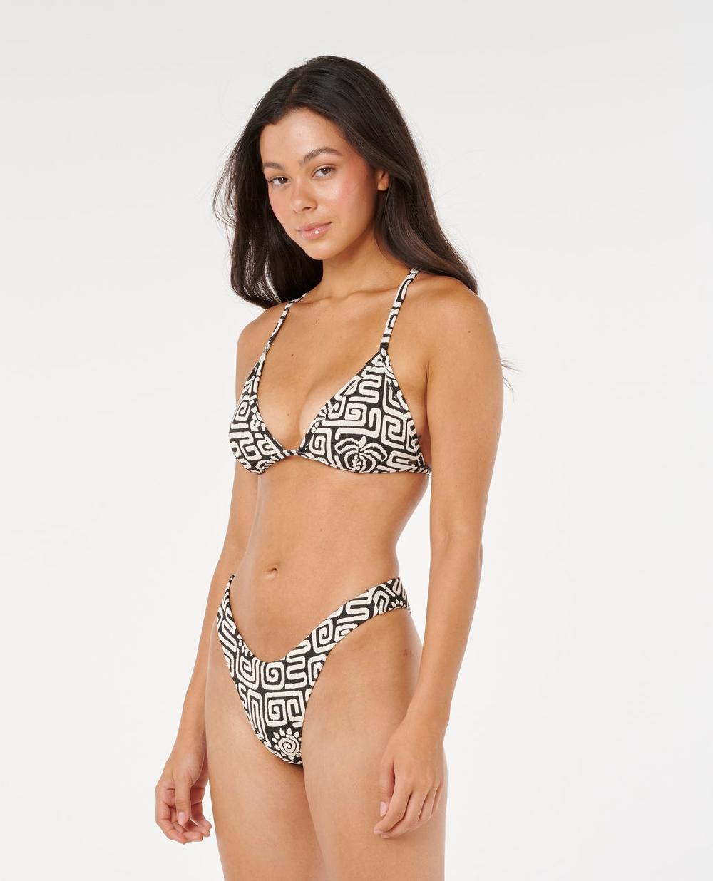 Rip Curl Sunset Jacquard Skimpy Coverage Bikini Bottom