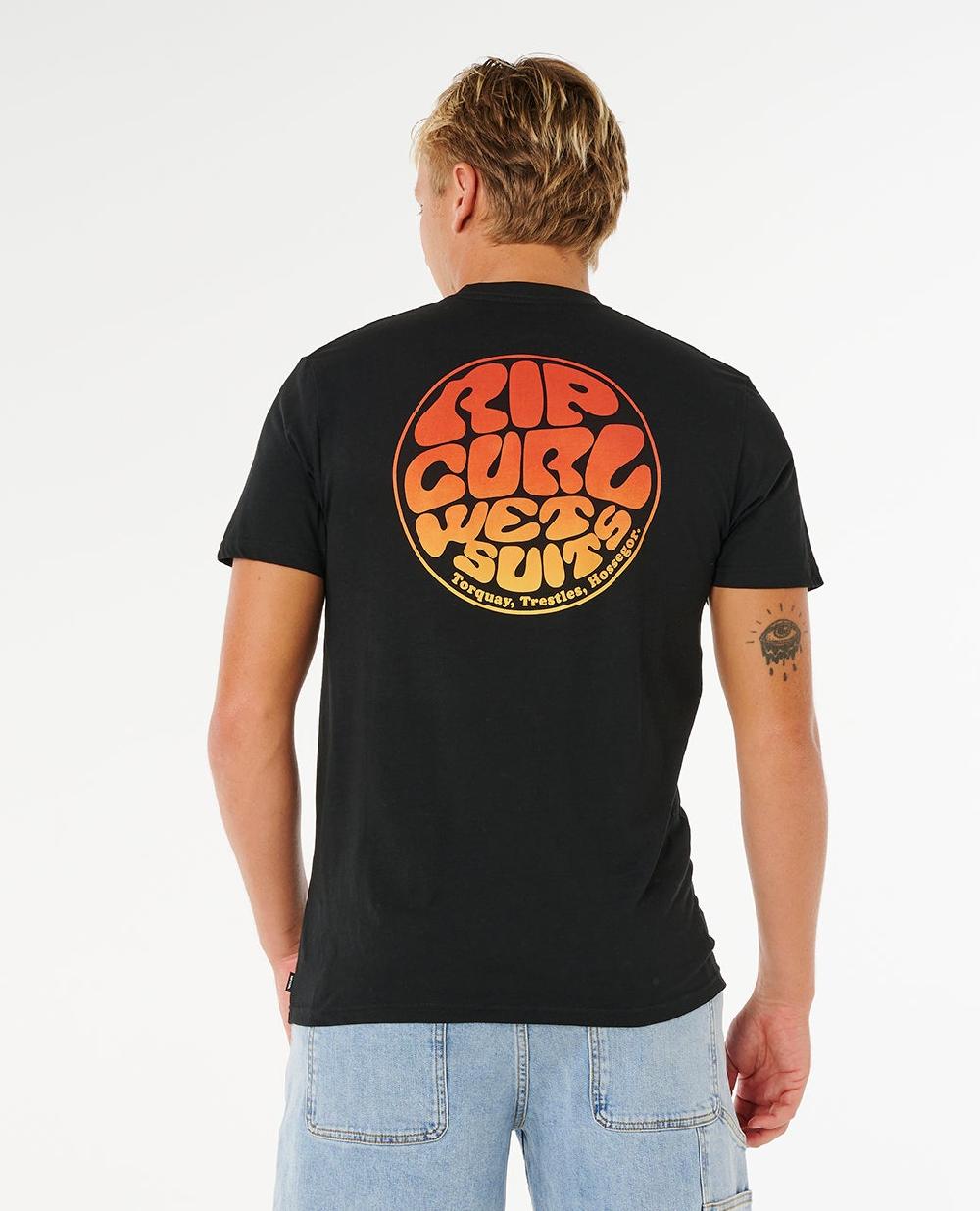 Rip Curl Wettie Passage Short Sleeve Icon Standard Tee