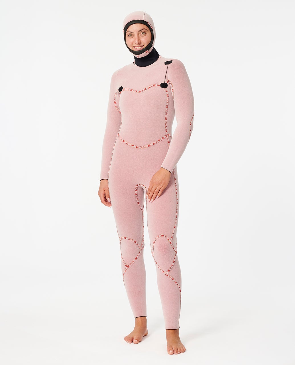 Rip Curl Women's Flashbomb 6/4 Hooded Chest Zip Fullsuit Wetsuit