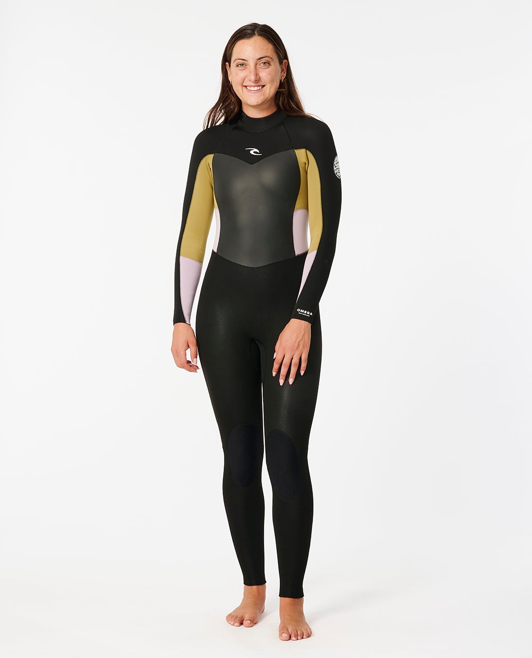 rip curl Women's Omega 4/3 Back Zip Fullsuit Wetsuit