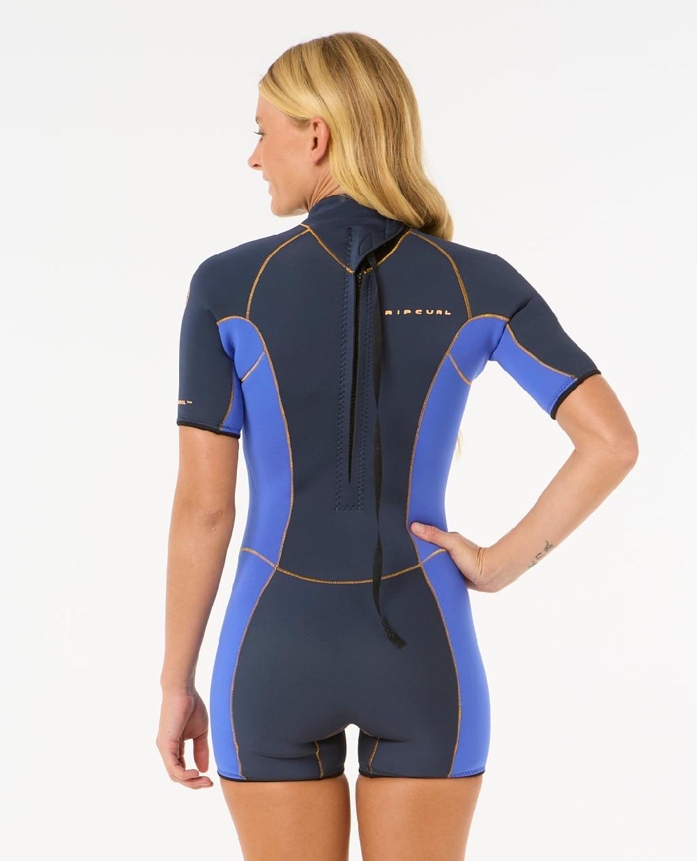 Rip Curl Womens Dawn Patrol 2/2 Short Sleeve Eco Springsuit