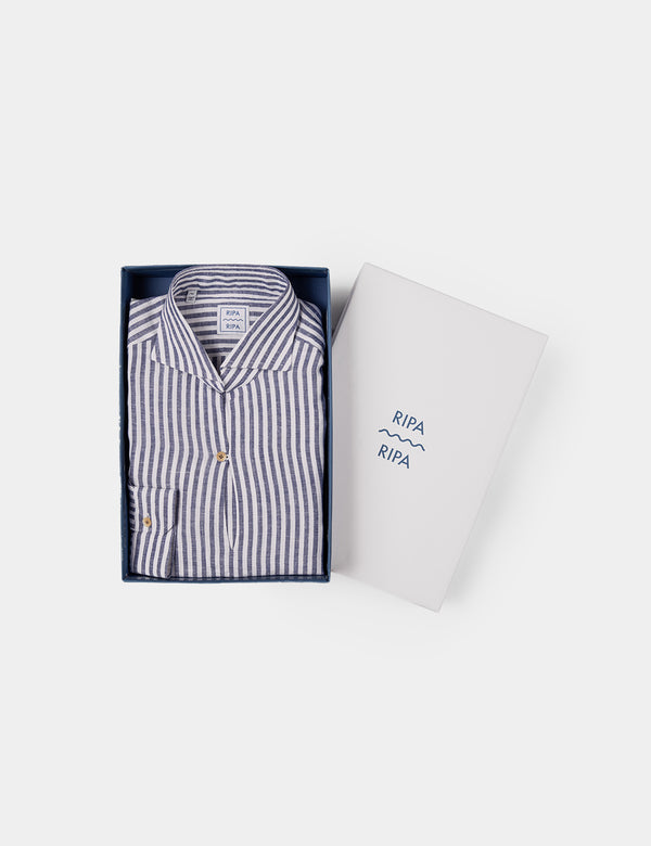 Ripa Ripa Camicia Capri Righe Larghe