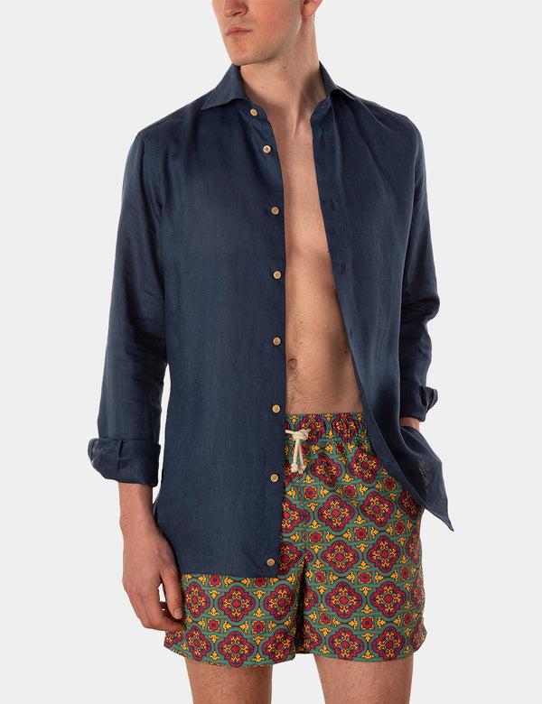 Ripa Ripa Camicia Elba Blu Notte