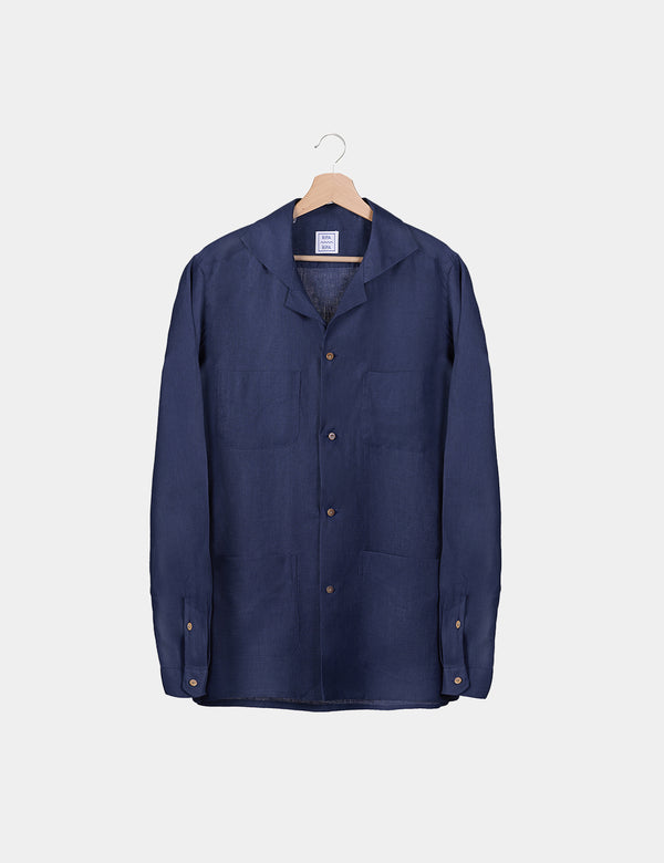 Ripa Ripa Camicia Ischia Blu Notte