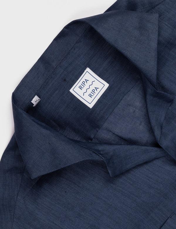 Ripa Ripa Camicia Ischia Blu Notte