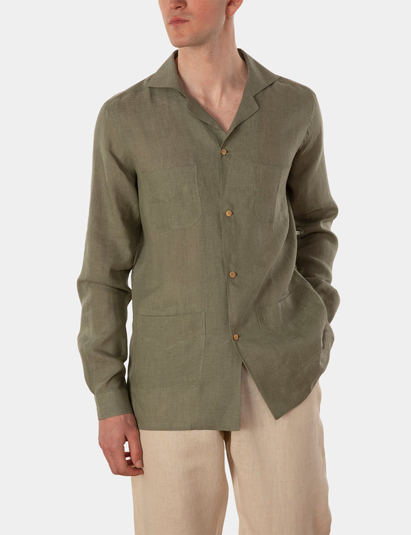 Ripa Ripa Camicia Ischia Verde