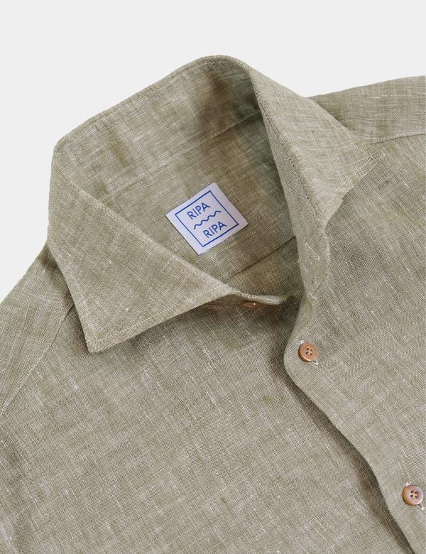 Ripa Ripa Camicia Ischia Verde Chiaro