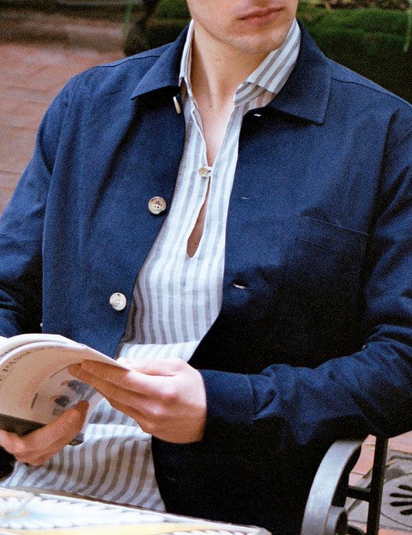 Ripa Ripa Giacca Chiaia Blu