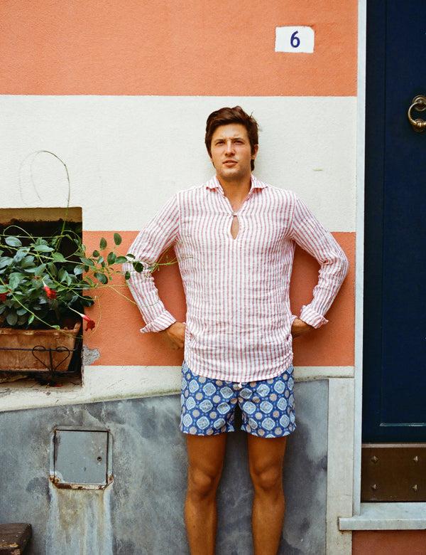 Ripa Ripa Maestrale Celeste/Blu Swim Shorts