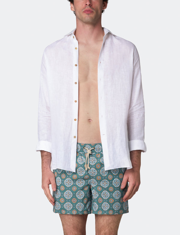 Ripa Ripa Maestrale Celeste/Verde Swim Shorts