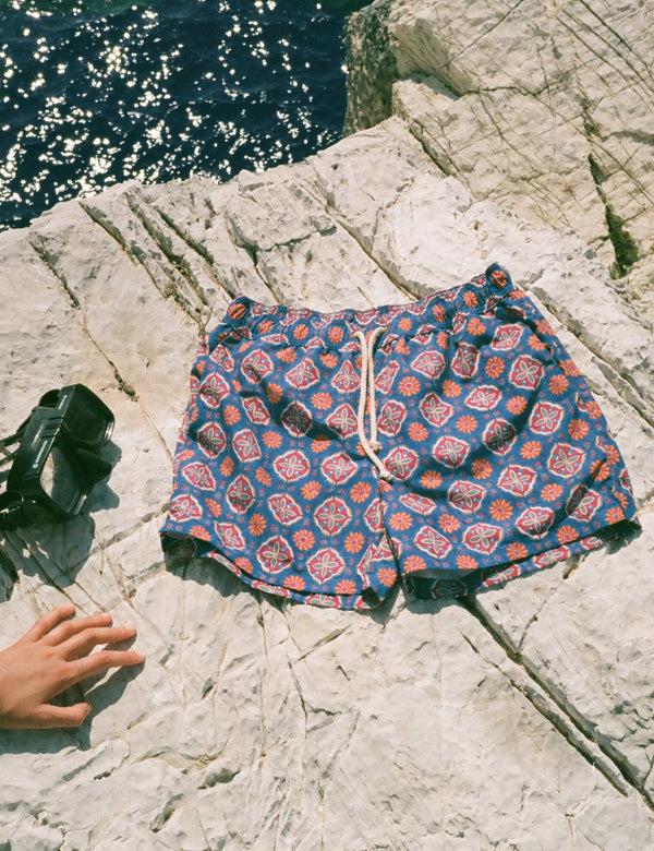 ripa ripa Maestrale Rosso/Blu Swim Shorts